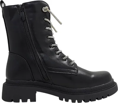 Imagen del producto de La Strada: Botas de cordones para mujer, color negro, para uso casual