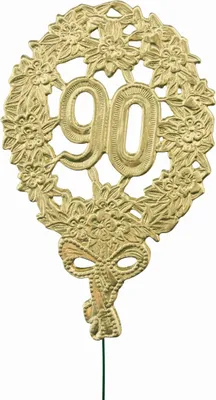 Produktbild von Demmler 1225900192 Jubiläumszahl 90 gold