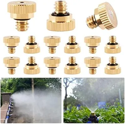 Produktbild von 15 teilige Micro Nebeldüsen Garten Düsen, Sprühnebel Düsen 0.2mm für Outdoor Garten Rasen 0,2mm