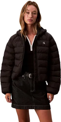 Produktbild von Calvin Klein Jeans Damen LGHTWGHT QLTD JCKT P LV047C510G Jacken, Schwarz (Black)