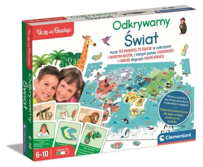 Zdjęcie produktu dla Clementoni PL Uczę się bawić! Odkrywamy świat 50779