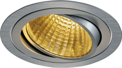 Image de SLV LED encastré Downlight alu rond NEW TRIA 1 set 29W 2275lm blanc chaud 2700K 30° orientable dimmable
