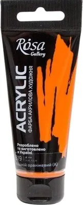 Obrázok produktu pre Rosa Gallery Akrylová farba Cadmium Orange (619) 60 ml 1 ks