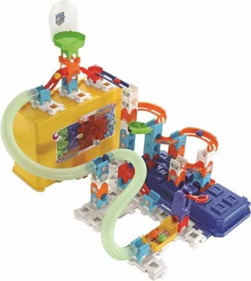 Zdjęcie produktu dla Tor wyścigowy Vtech Marble Rush Storage Box 70 piezas