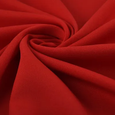 Productafbeelding van Viscose stof, 145 cm breed, rood, Viky, soepel, MT