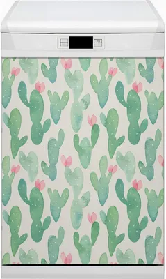 Produktbild von Abwaschbar 45x80 cm Geschirrspüle Magnetmatte Küche Dekorative  - Kaktusflecken