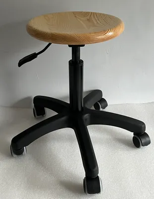 Produktbild von Drehbarer Hocker. Küchenhocker. Schneiderhocker. Garagenhocker. Gewächshaushocker. Holz MELA