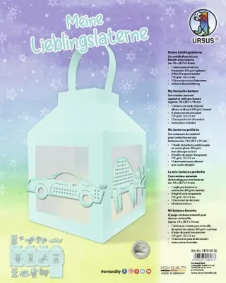 Produktbild von URSUS Meine Lieblingslaterne, türkis