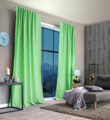 Produktbild von Home Wohnideen Vorhang mint 245x135 cm blickdicht Vorhang Gardine