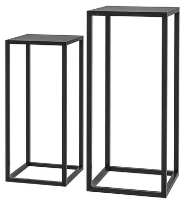 Imagen del producto de 2 estanterías para instalaciones industriales | Color: | Dimensiones: 25x25x58,5 / 31x31x65 cm