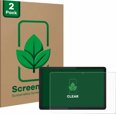 Produktbild von 2x ScreenLeaf Schutzfolie für Lenovo Tab M11 nachhaltiger Displayschutz Display Schutz Folie Klar Transparent
