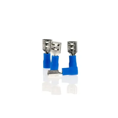Zdjęcie produktu dla alca® blade receptacles blue 6.35mm 10szt.
