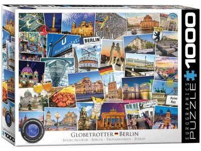 Image de EUROGRAPHICS Puzzle Voyageur du monde - Berlin 1000 pièces