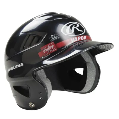 Produktbild von Rawlings WALRCFH Coolflo Vapor ABS Kunststoff Baseball Batting Helmet | Erwachsene Farbe schwarz