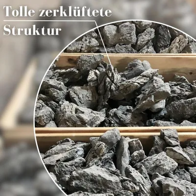 Produktbild von Aquarium Natursteine Wurzel 25kg Mini Landschaft  + Moorkienwurzel XL