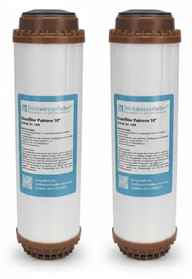 Produktbild von 2x Eisenfilter 10' Wasserfilter für Garten,Brunnen,Pool, Iron removing cartridge