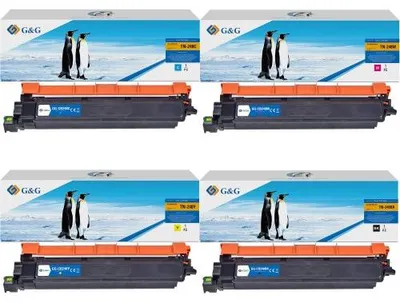 Produktbild von G&G | Ninestar Toner kompatibel mit Brother TN248CMYK - Kompatibel - Tonereinheit