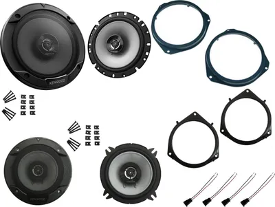 Produktbild von Kenwood Lautsprecher Set für Opel Vectra C Baujahr 2002 - 2008 Tür vorne und hinten 560 Watt