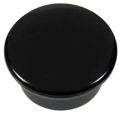 Productafbeelding van Magneet Westcott zwart pak à 10st. Ø 15x8mm, 100g