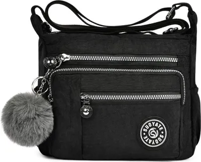 Produktbild von Aucuu Nylon Umhängetasche Damen Crossbody Bag Multifunktional Schultertasche