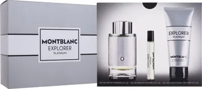 Produktbild von Montblanc Explorer Platinum Eau de Parfum 100ml + Duschgel 100ml + Eau de Parfum 7.5ml