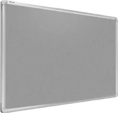 Produktbild von Filztafel mit Alurahmen  Grau 180x120cm