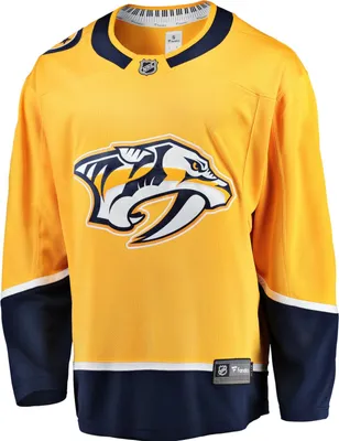Produktbild von Nashville Predators NHL Eishockey Fanatics Breakaway Trikot Home Gelb-2XL