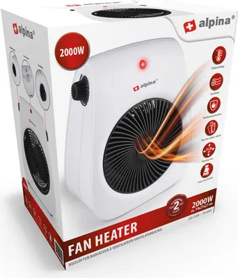 Obrázek produktu pro Farelka termowentylator elektryczny ALPINA 2000W