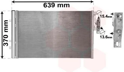 Immagine prodotto di VAN WEZEL condensatore aria condizionata per BMW X4 X3
