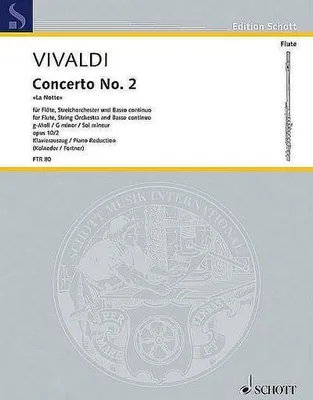 Produktbild von Concerto op.10,2für Flöte und Streichorchester