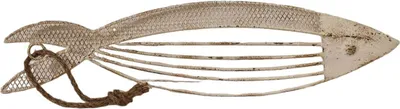 Immagine prodotto di Decorazione Pesce in metallo 12x3x52cm
