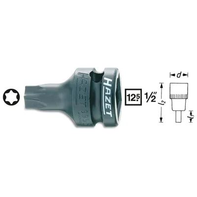 Immagine prodotto di Hazet TORX® cacciavite elettrico lunghezza 995S-T45 (995S-T45)