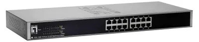 Immagine prodotto di LevelOne FSW-1650 - Switch - non gestito - 16 x 10/100 - Desktop
