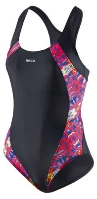 Produktbild von Beco Wettkampf-Badeanzug Schwarz/Rosa