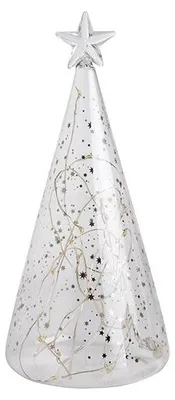 Produktbild von Räder Design LED Glastanne Sterne Living Silber (22cm)