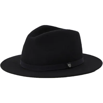 Produktbild von Brixton Hut MESSER PACKABLE FEDORA, Größe:L, Farben:black/black