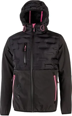 Produktbild von U-Power  Softshell & Steppjacke  Spock, Farbe:grey fucsia, Größe:2XL