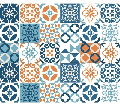 Immagine prodotto di Adesivi decorativi per mobili – Adesivi autoadesivi per cucina e soggiorno – 30 adesivi decorativi Francina – 30 adesivi 15 x 15 cm