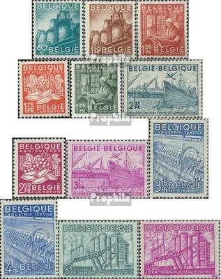 Produktbild von Briefmarken Belgien 1948 Mi 804-815 (kompl.Ausg.) postfrisch Export
