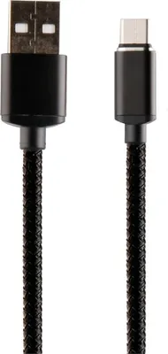 Produktbild von Muvit Usb-magnetstecker-kabel Auf Typ C 1.2 M 2a Schwarz  Schwarz One Size