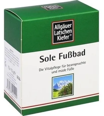 Image de Allgäuer Latschenk. Bain de pieds à l'eau saline 10X10 g