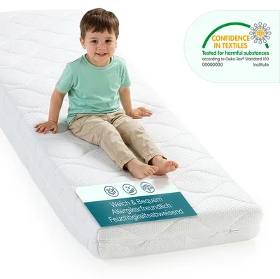 Obrázok produktu pre Detská matrac 80 x 160 cm, matrac z studenej peny, matrac pre bábätká
