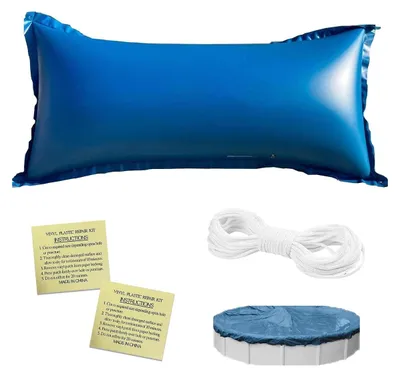Produktbild von Winterpoolabdeckung Pool-Winterkissen - 120 x 240 cm - PVC - Mit 15 m Seil