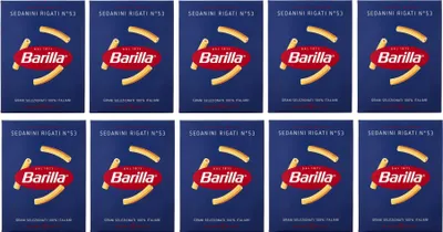 Produktbild von 10x Pasta Barilla Sedanini rigati Nr. 53 italienisch Nudeln 500 g pack