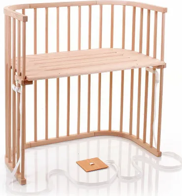 Produktbild von babybay Boxspring Beistellbett (für Boxspring-Betten), natur unbehandelt