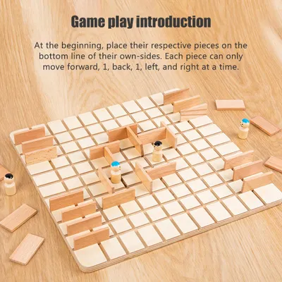 Produktbild von Puzzle-Brettspiele, logisches Denkspiel, Schritt für Schritt, Holzspielzeug für Kinder, Familienfeier, Geschenk