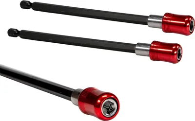Produktbild von 3er Set langer Magnetbithalter 150mm Schnellwechsel Magnet Bithalter