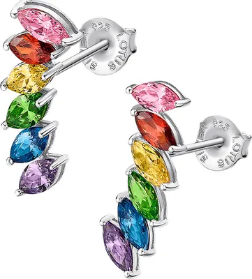 Image de Lotus Silver Boucles d'oreilles en argent 925 Boucles d'oreilles femmes JLP3391-4-2