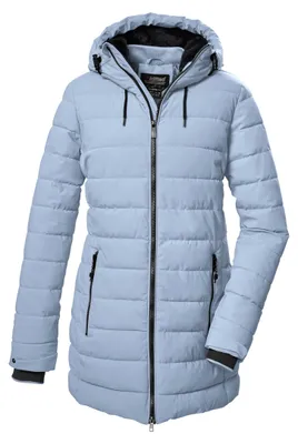 Produktbild von Killtec Damen Steppparka/Parka mit Kapuze KOW 55 WMN QLTD PRK, hellblau, 50, 418