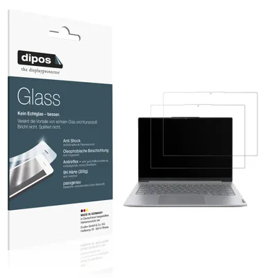 Produktbild von 2x dipos GlassAR Lenovo ThinkBook 14 Zoll Gen 8